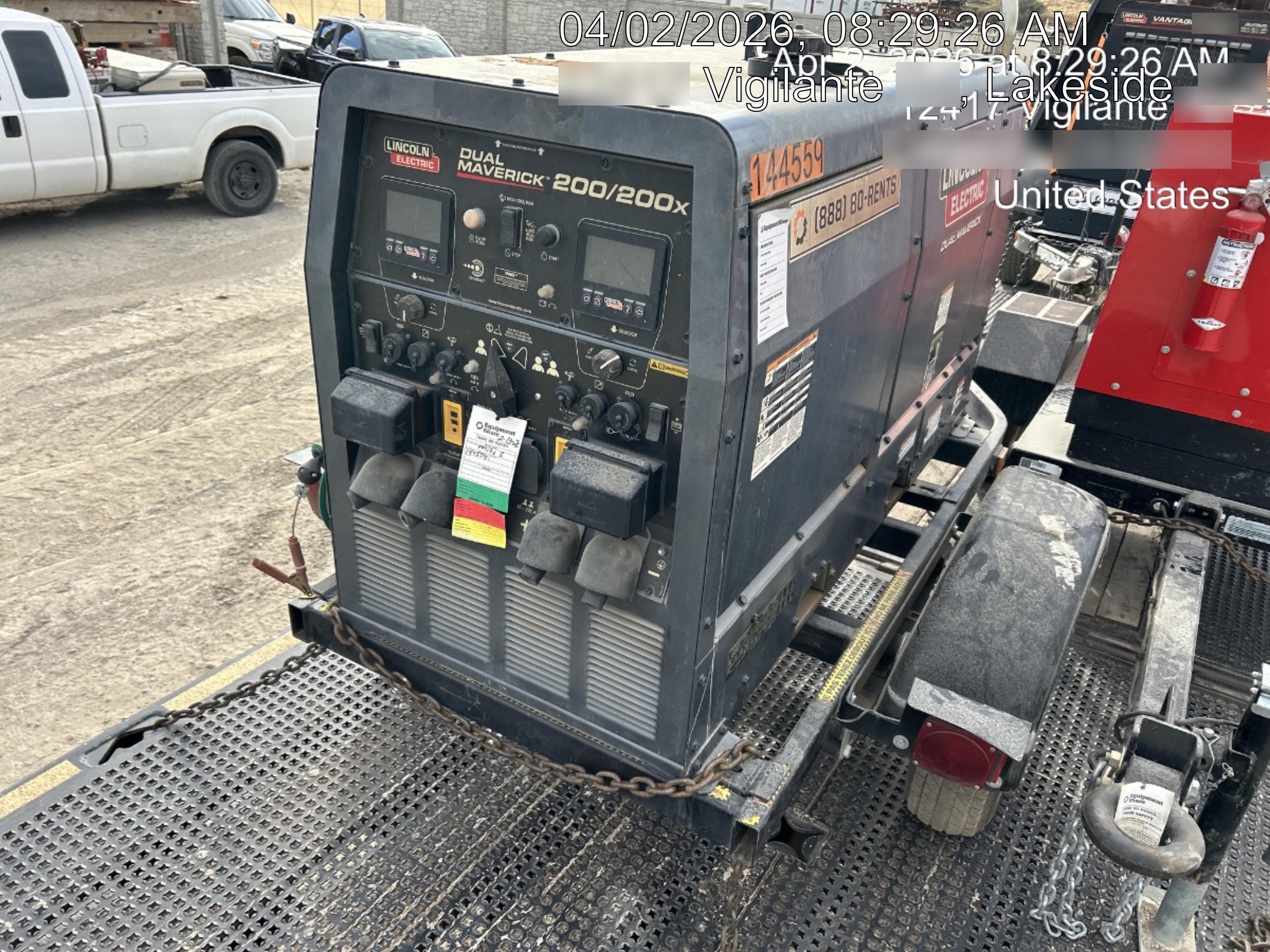 2021 Lincoln Electric Dual Maverick 200/200X Ready Pak 3 (includes trailer, cable rack, fender light kit)
