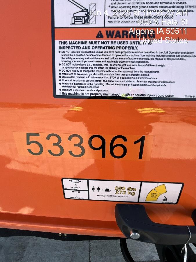 2025 JLG 460SJ