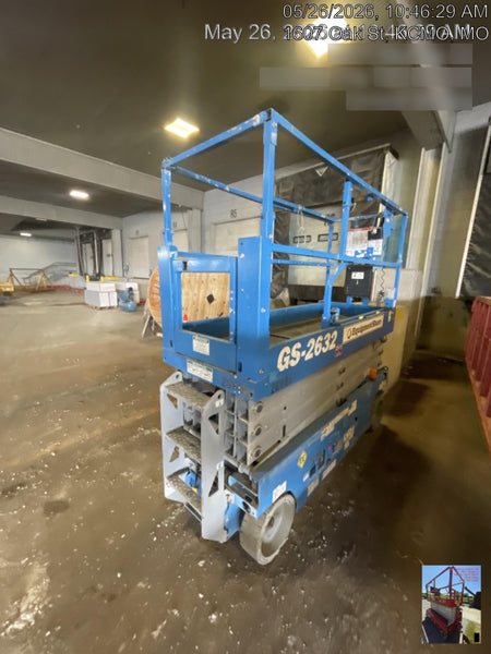 2019 Genie GS-2632 Folding Rails, Swing Gate, EE Rated