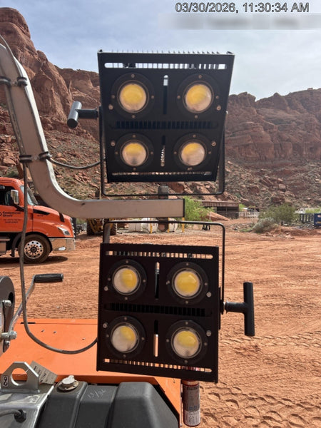 2024 Wanco WLTT-4MM4K Diesel, Deep Sea Controller, Shore Power Plug, Auto Start, (4) 350W LED Floodlights, 4kW Generator, 60 Gal Fuel Tank, 2" Ball, T3