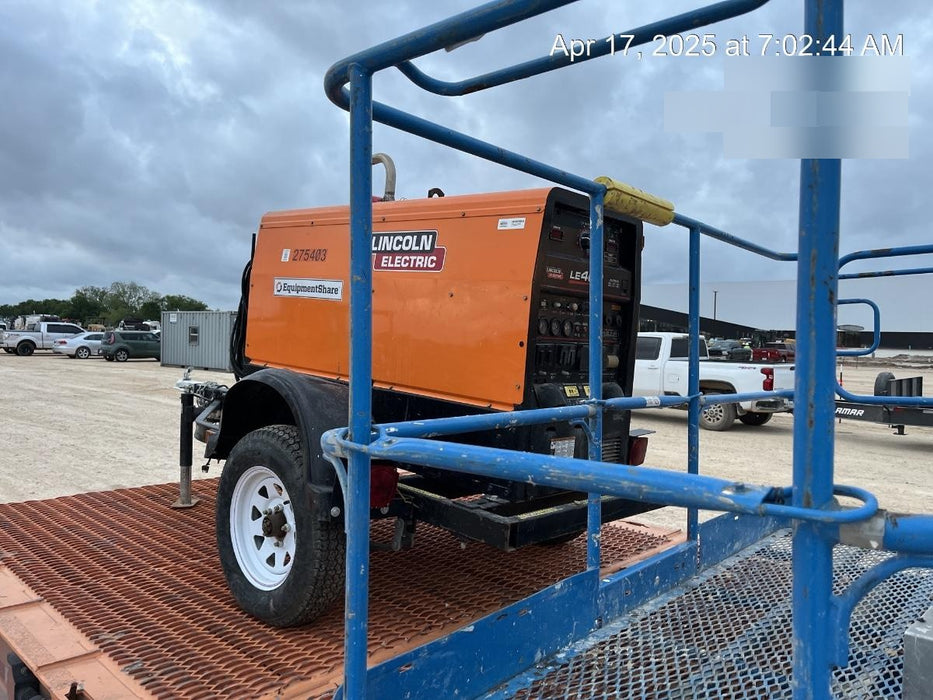 2022 Lincoln Electric LE400 Kubota V1505, Trlr, Cable Rack, Light Kit, ES Decals, T3