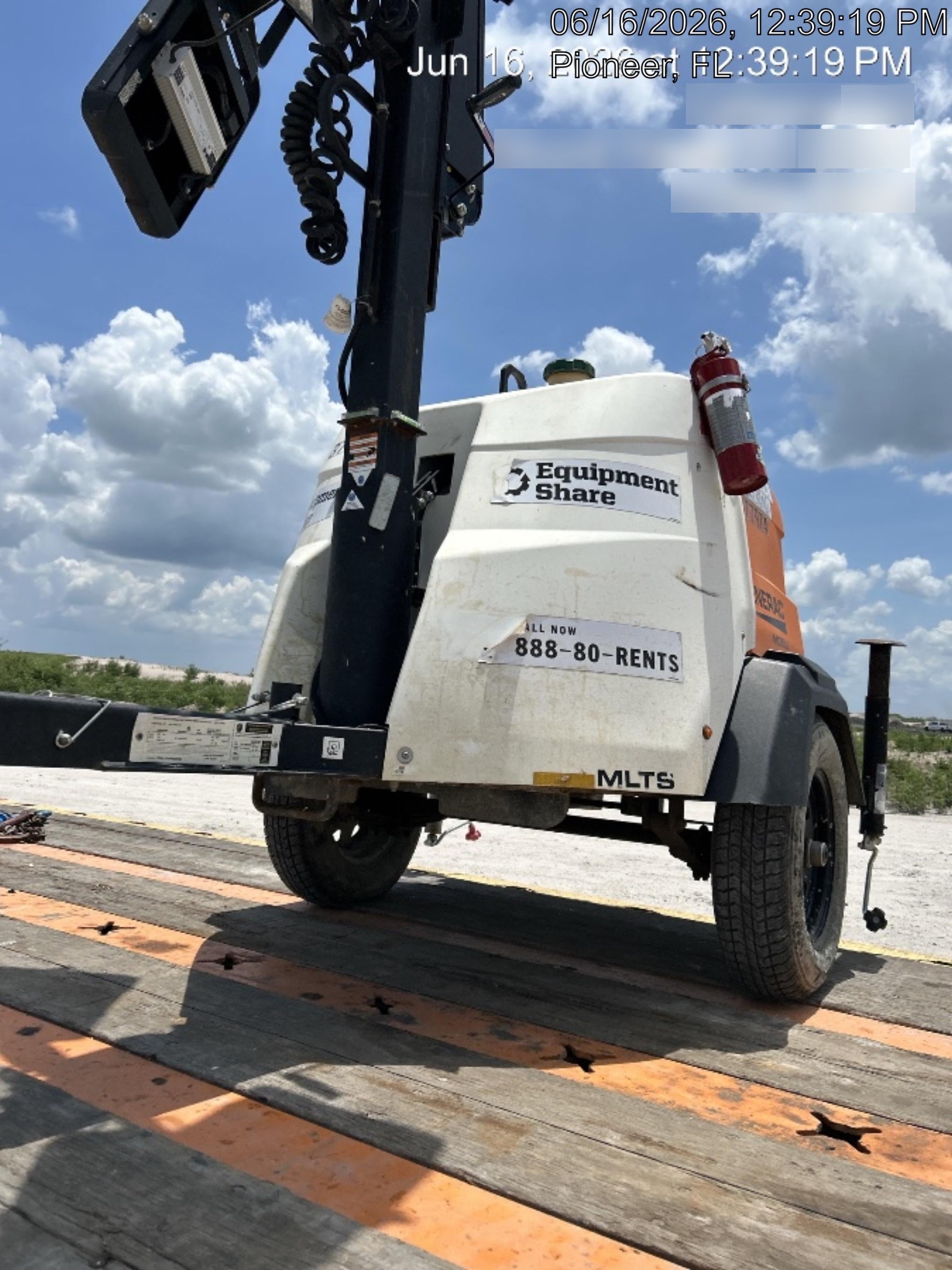 2023 Generac MLT2 Diesel, Flex Switch 120V Input, Powerzone Controller, 
(4) 320W LED Lights, 4kW Generator, 39.9 Gal Fuel Tank, 2" Ball, T3