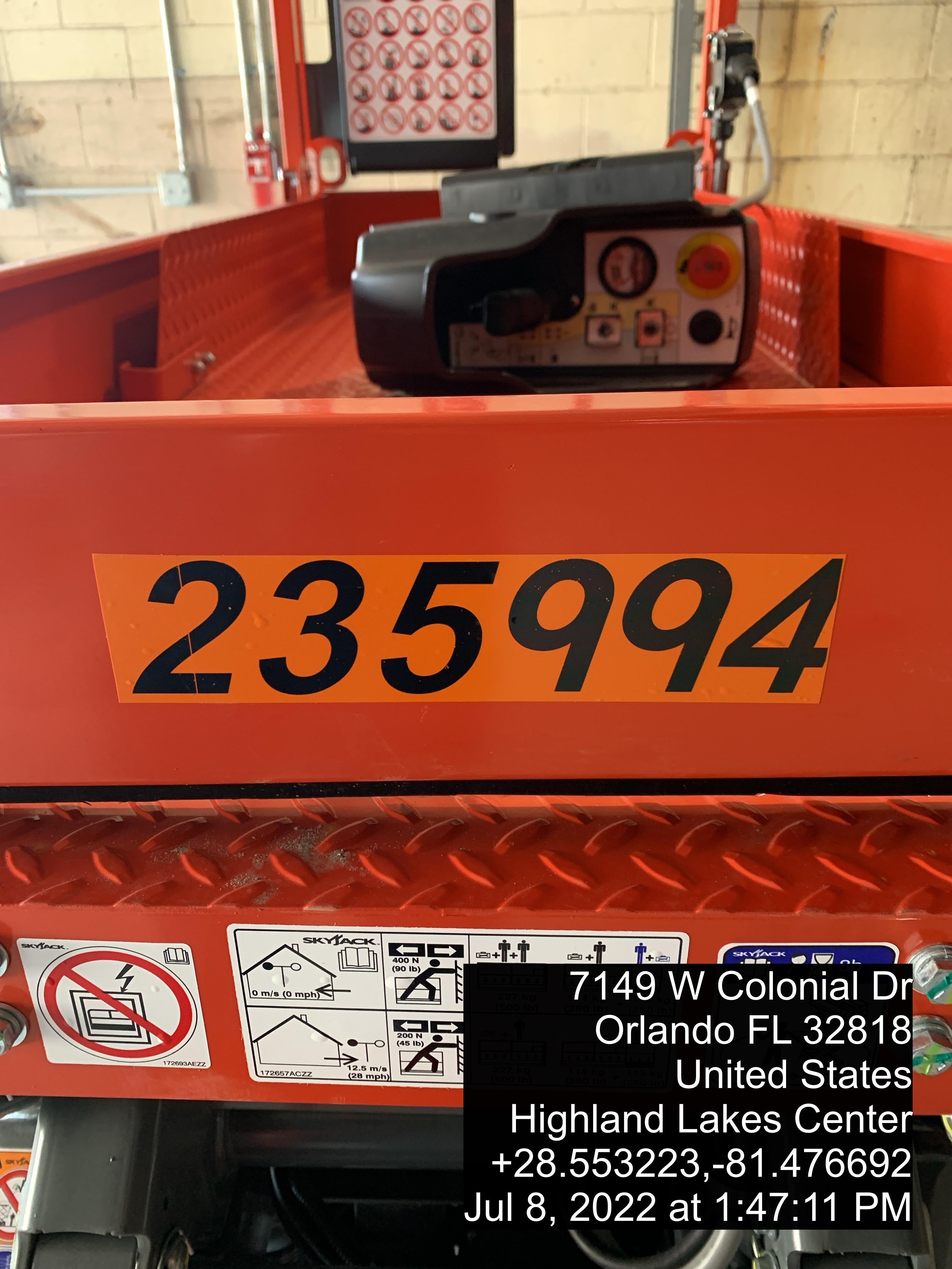 2022 SKYJACK SJ3219