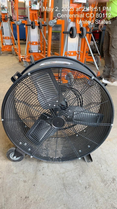2019 CENTRAL MACHINERY 24" SHOP FAN