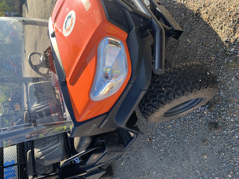 2020 Kubota RTV-X1140W-H Canopy, 4-Seater, Diesel, Windshield Acrylic Clear, Strobe Light, Backup Alarm
