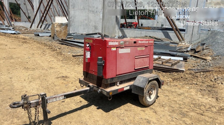 2022 Shindaiwa DGW400MDL Kubota D902 Engine, 23 HP, Dual Op Welder, Wire, Arc, Droop Stick, Tig, and CC Stick Functionality, Simulphase, 3 Phase and 1 Phase Gen Output, Single Axle NB Trlr, Slr Trckl Chrg 12V 12W, Fire Ext
