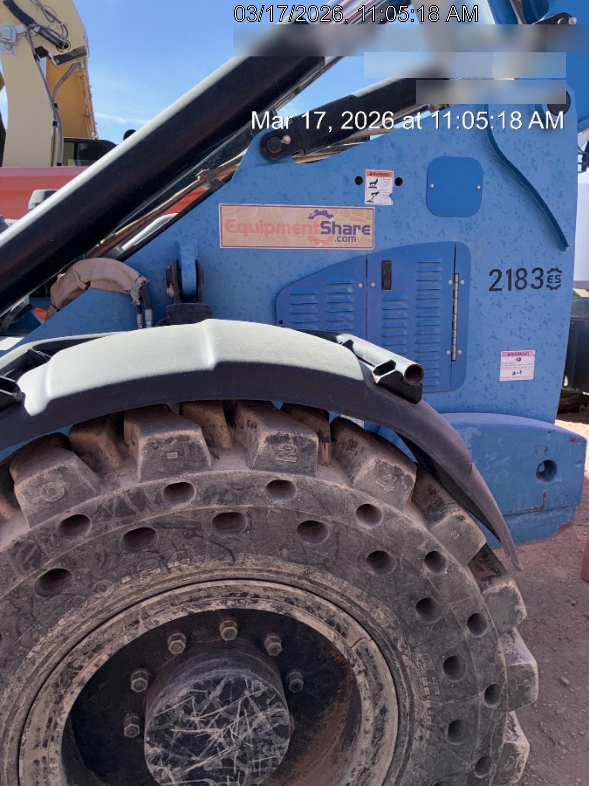 2016 GENIE GTH-1056