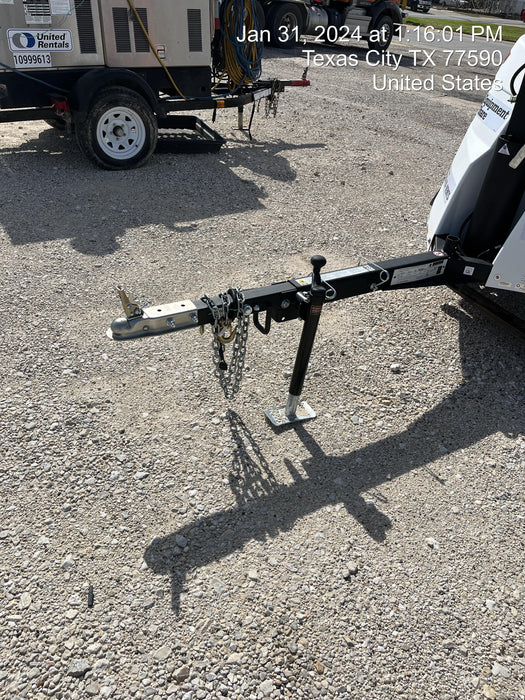 2023 Generac MLT2 Diesel, Flex Switch 120V Input, Powerzone Controller, 
(4) 320W LED Lights, 4kW Generator, 39.9 Gal Fuel Tank, 2" Ball, T3