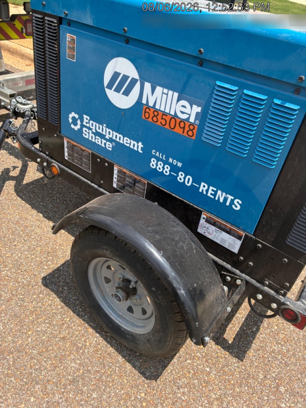 2026 MILLER ELECTRIC BIG BLUE 400
