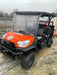 2021 Kubota RTV-X1140W-H Plastic Canopy, Windshield Acrylic Clear, LED Strobe Light, Wire Harness Kit, Back up Alarm