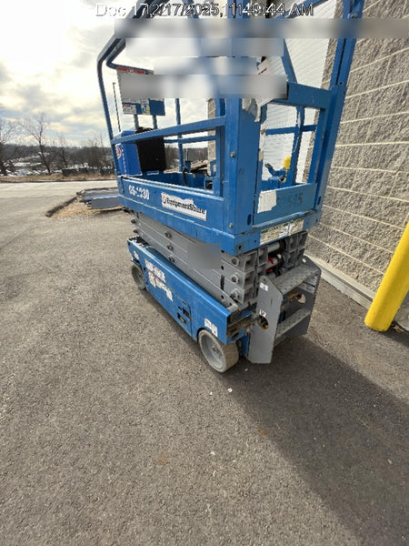 2020 Genie GS-1930 Solid Non Marking Tires, Beacon, Folding rails with half height swing gate