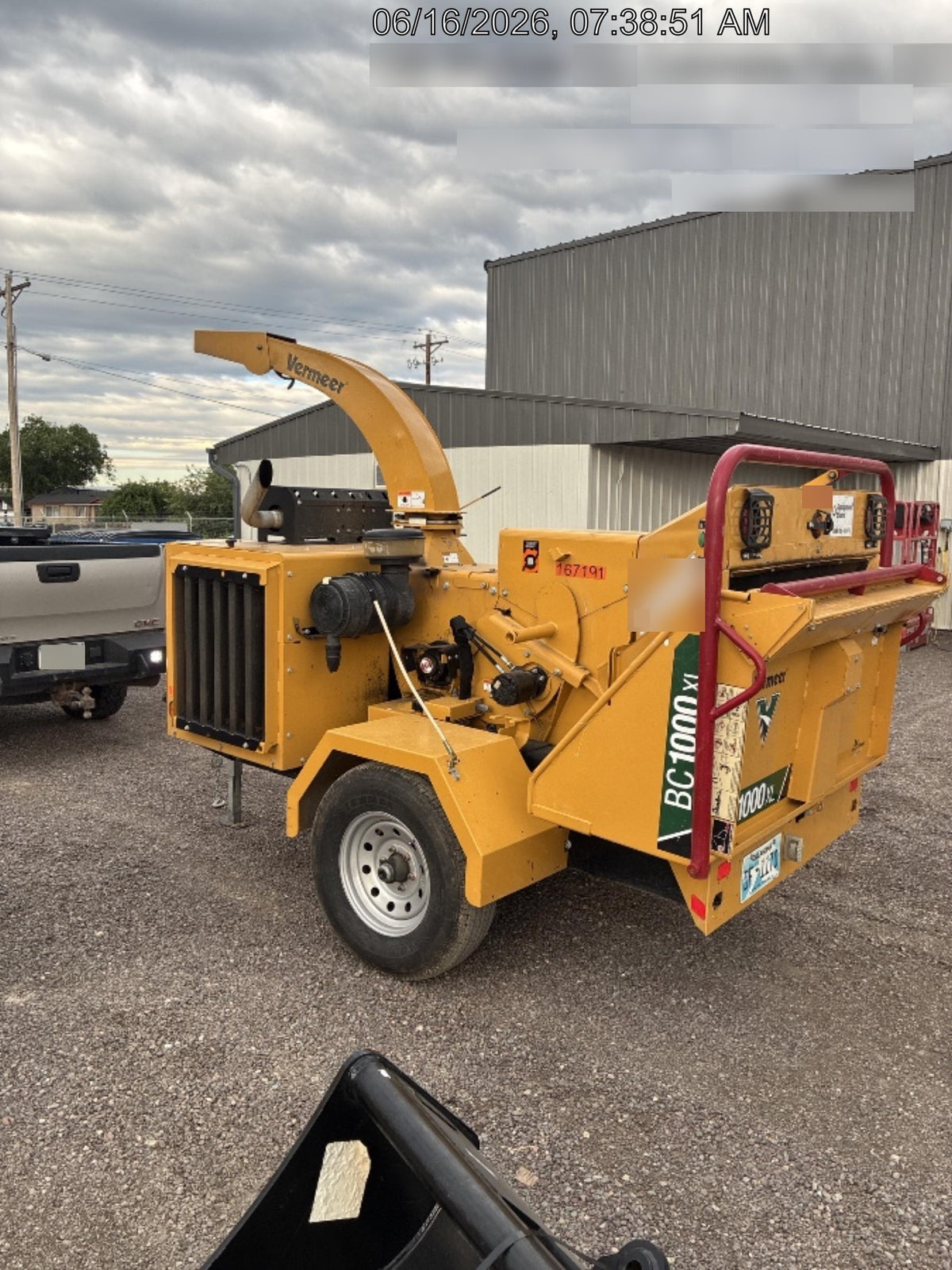 2021 VERMEER BC1000XL Diesel
