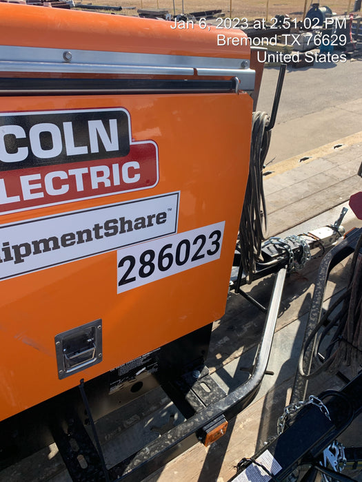 2022 Lincoln Electric LE400 Kubota V1505, Trlr, Cable Rack, Light Kit, ES Decals, T3