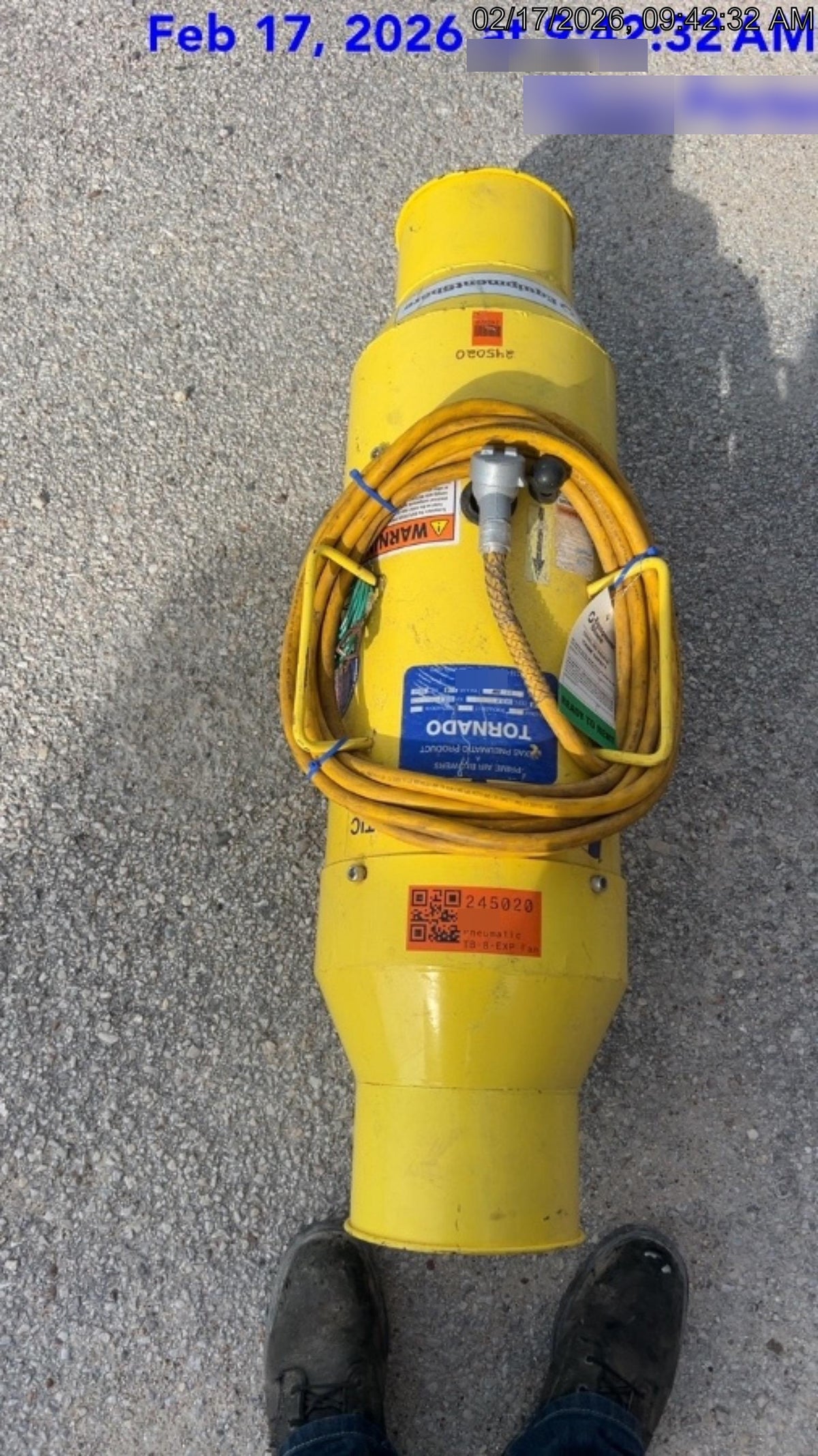 2021 TEXAS PNEUMATIC TOOLS, INC. TB-8-EXP