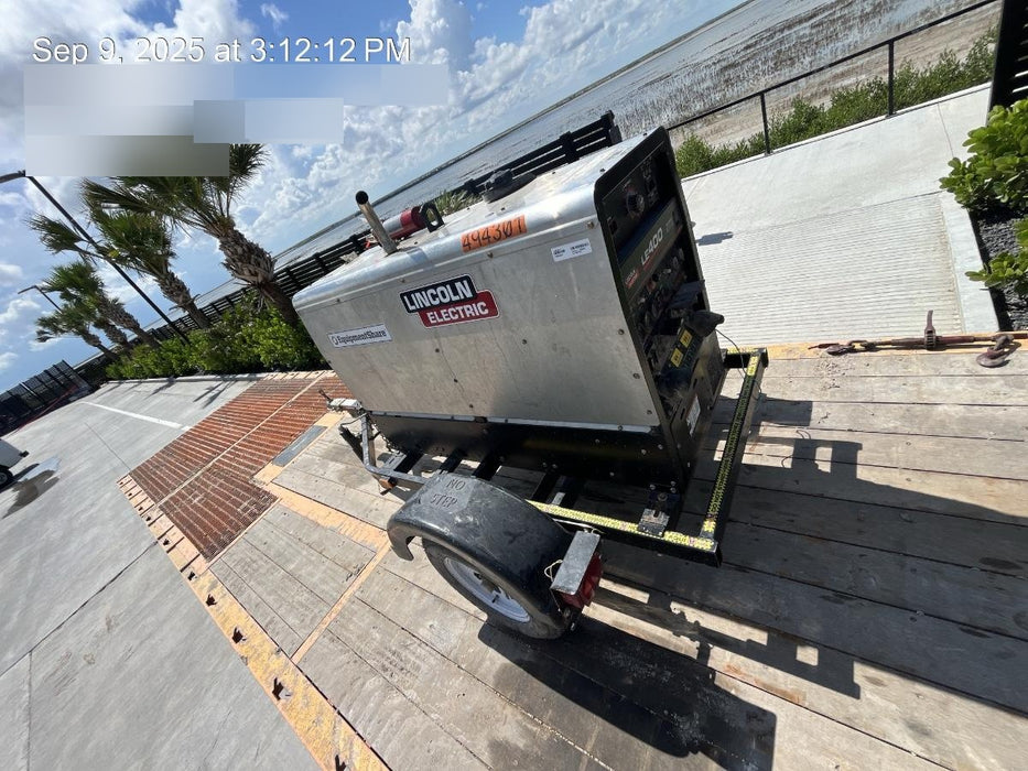 2025 Lincoln Electric LE400 Diesel, Kubota V1505, 22 HP, Trlr, Cable Rack, Light Kit, ES Decals, T3