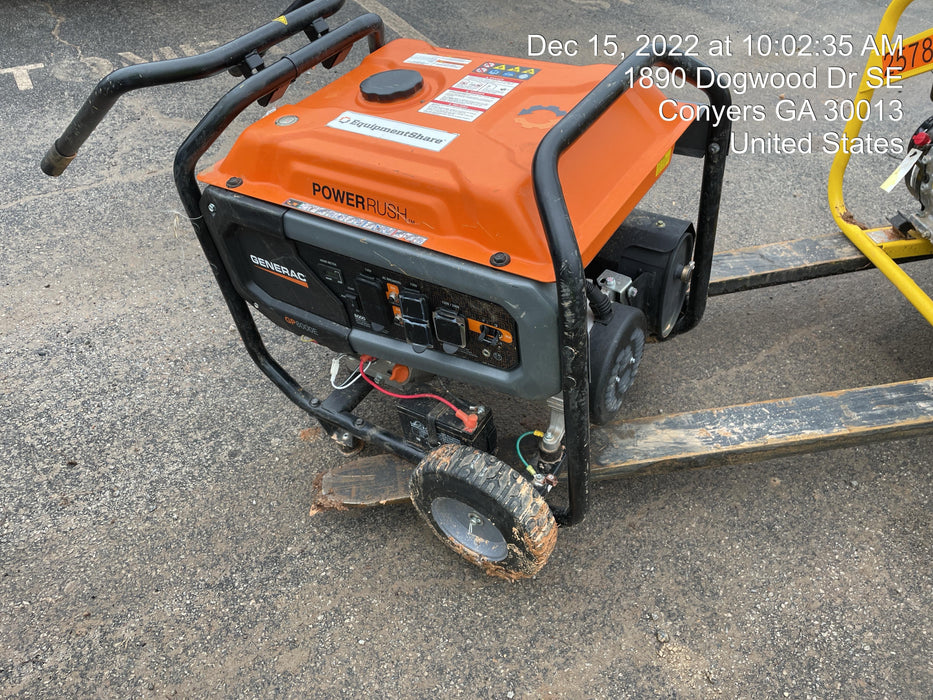 2021 Generac GP8000E Portable Generator
