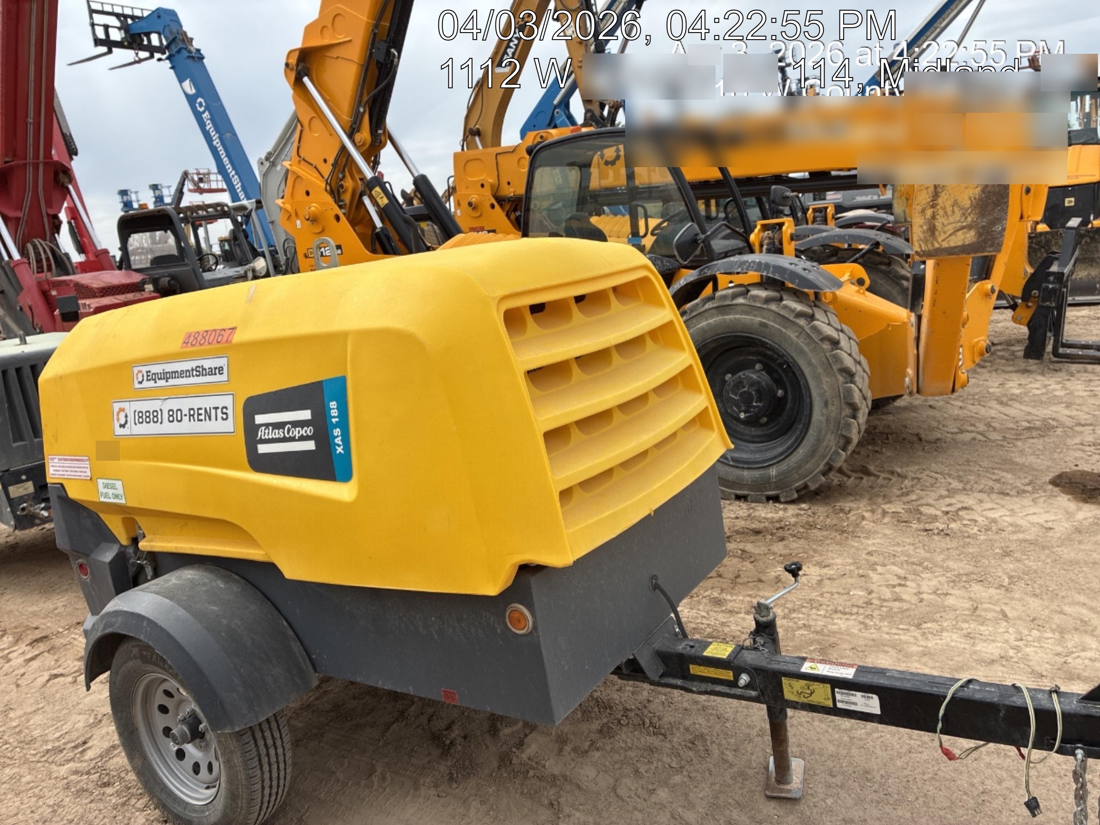 2025 ATLAS COPCO XAS188 CWK