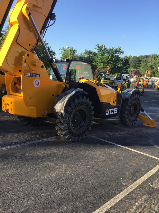2020 JCB 510-56 Canopy, Solid Tires, Work Lights, Beacon, Aux Hydraulics, Back up Alarm, Lifting Eye, ES Decals