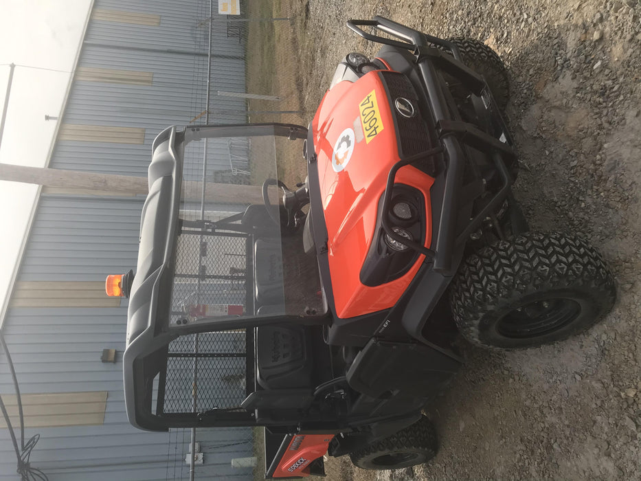 2019 Kubota RTV-XG850WL-H 4wd Utility Cart, Gas, 2 Seat, LED Strobe, Windshield Tempered Glass, Plastic Canopy, Wire Harness Kit, Backup Alarm