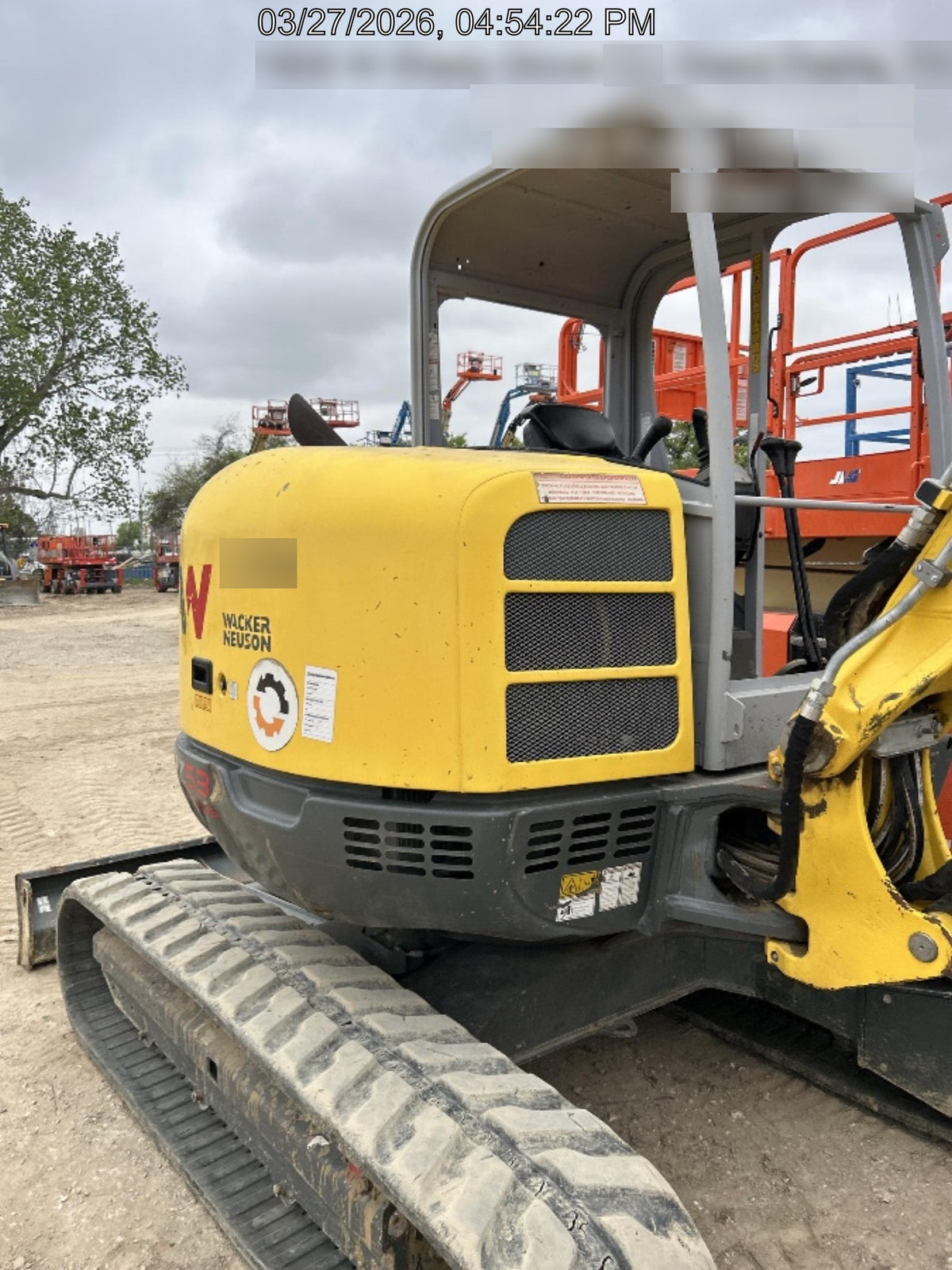 2019 WACKER NEUSON EZ53