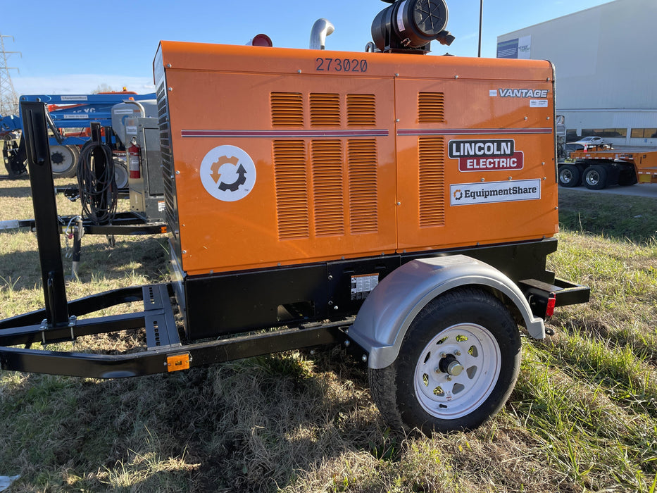 2022 Lincoln Electric Vantage 549X Crosslink Technology, Trailer Mounted, ES Decals, T3