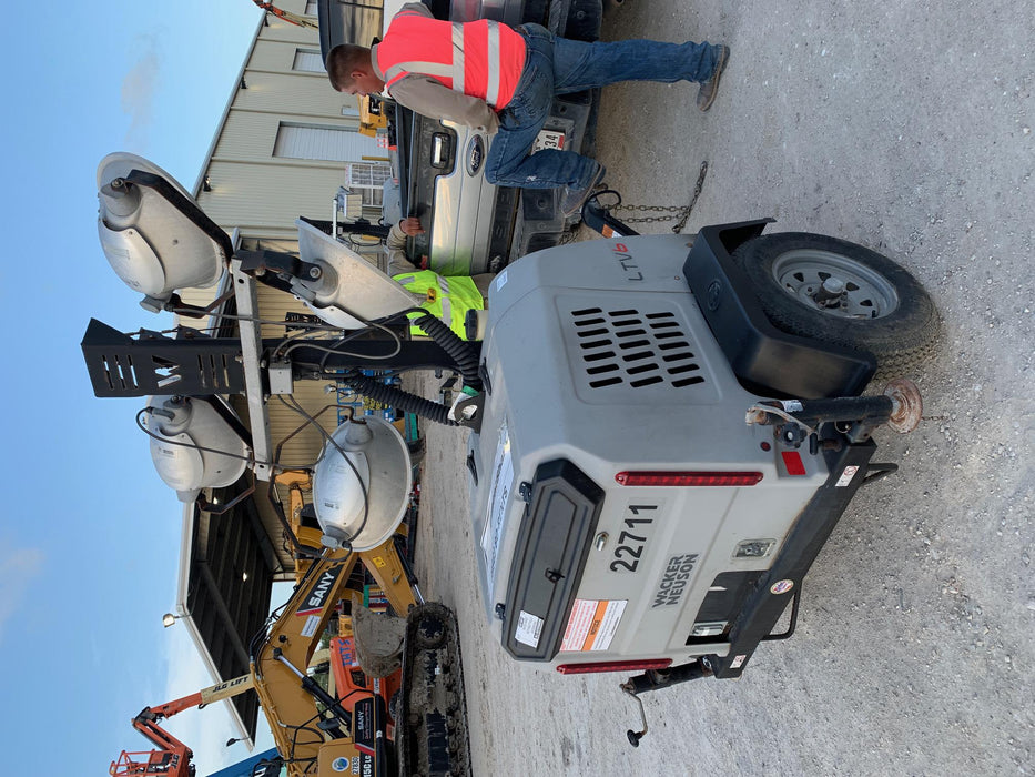 2019 Wacker Neuson LTV6L-MH Wacker Neuson LTV6L Mobile Light Tower w/Fuel Level Sensor Installed