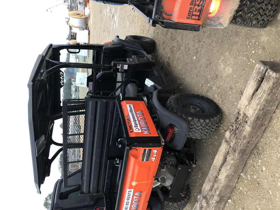 2019 Kubota RTV-X1140 4wd Utility Cart, LED Strobe, Windshield Tempered Glass, Plastic Canopy, Wire Harness Kit, Backup Alarm