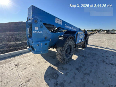 2018 Genie GTH-844 Genie GTH-844 w/Open ROPS, Solid Tires, beacon/work lights, 60" carriage/forks