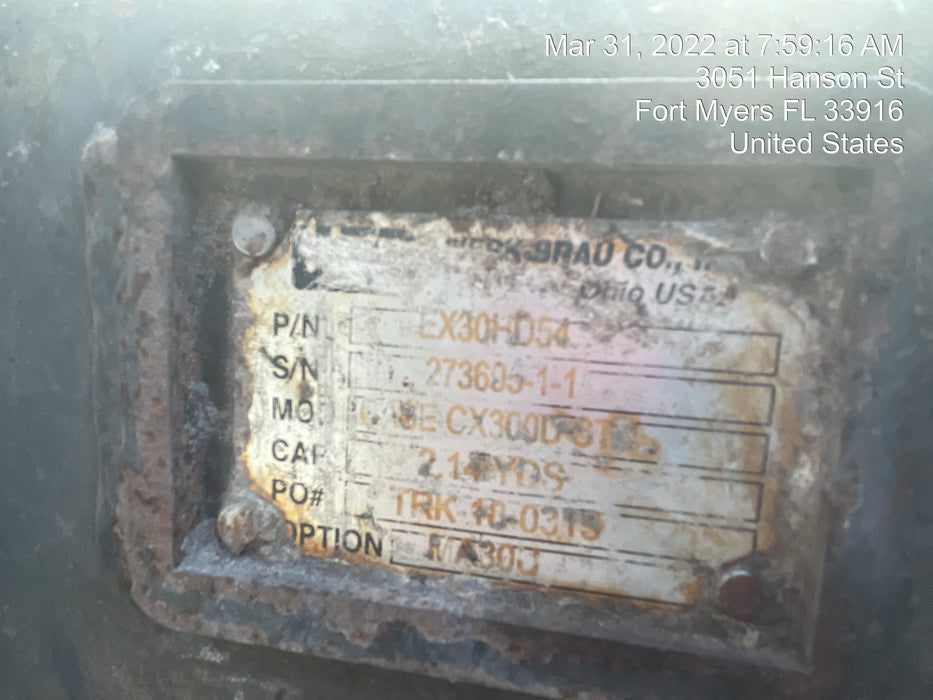 2018 WERK-BRAU 54" Bucket HD 56-65K Excavator Bucket