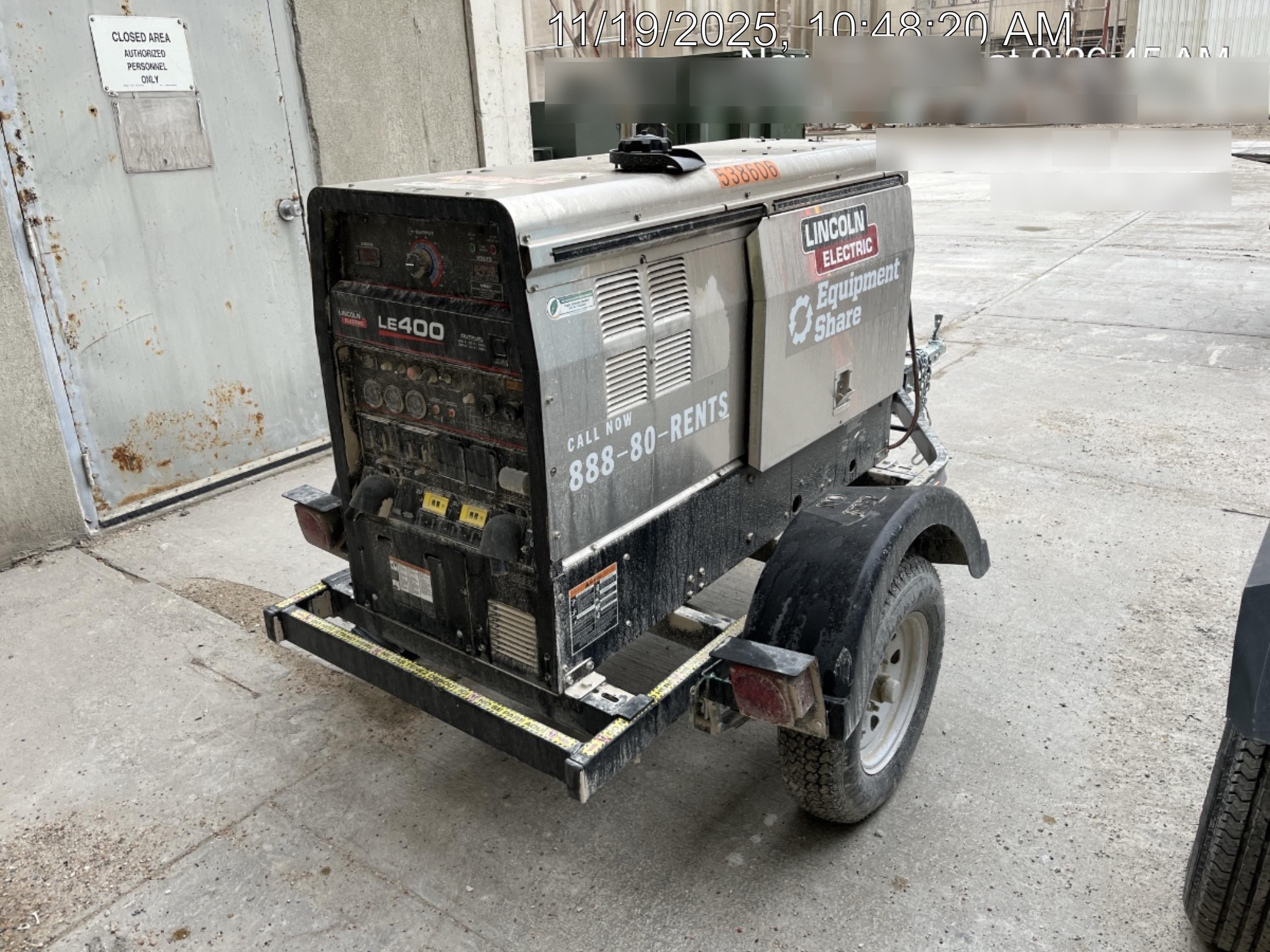2025 LINCOLN ELECTRIC LE400