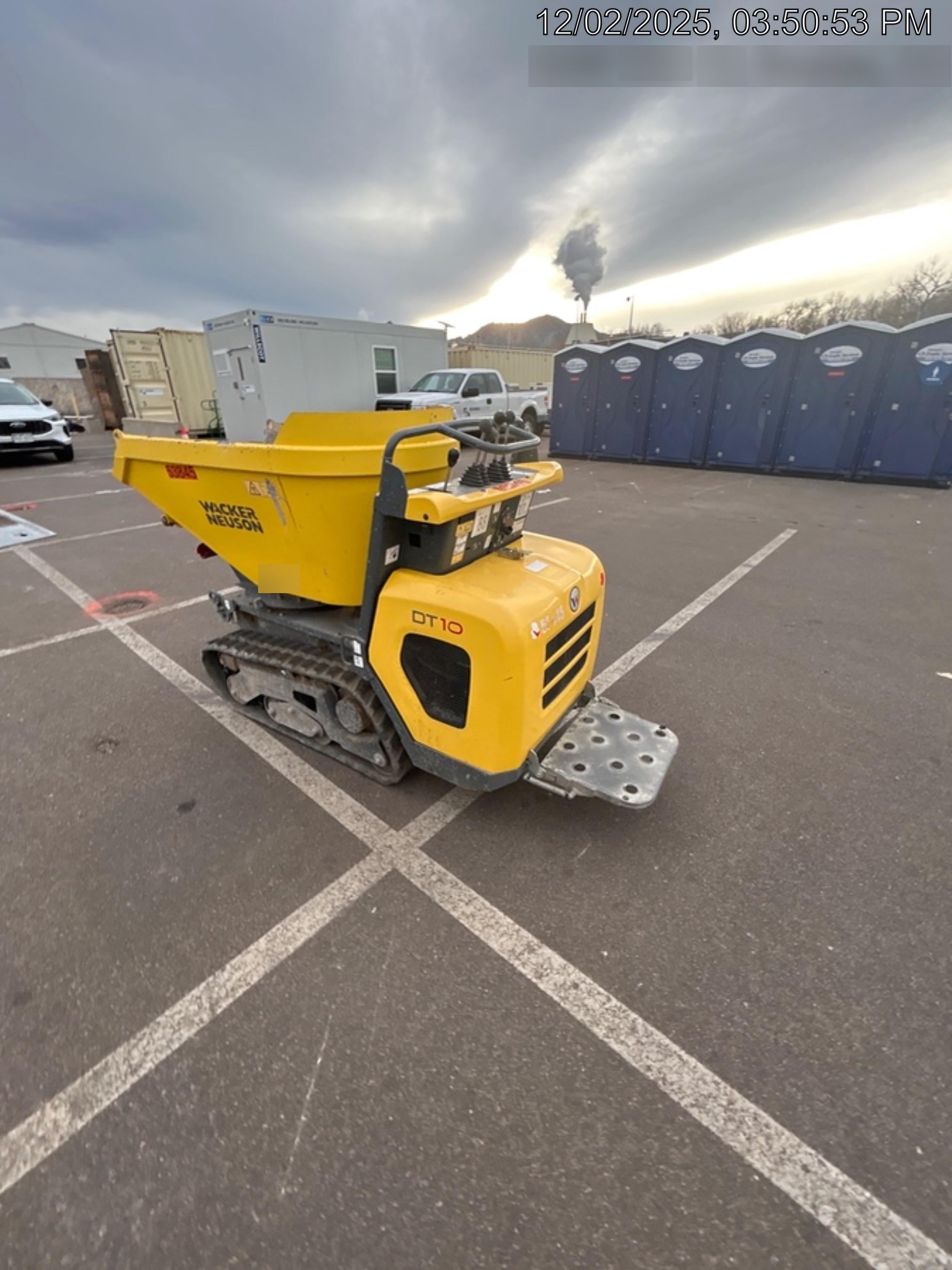 2019 WACKER NEUSON DT10