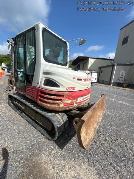 2020 Takeuchi TB290C Cab/Heat/Air, Rubber Tracks, Manual TAG QC