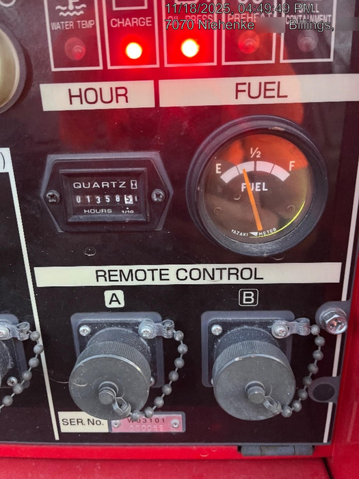 2022 Shindaiwa DGW400MDL Kubota D902 Engine, 23 HP, Dual Op Welder, Wire, Arc, Droop Stick, Tig, and CC Stick Functionality, Simulphase, 3 Phase and 1 Phase Gen Output, Single Axle NB Trlr, Slr Trckl Chrg 12V 12W, Fire Ext