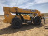 2019 JCB 512-56 Enclosed Cab, 109 HP, Solid Tires, Worklights, Beacon, Aux Hydraulics, Lifting Eye w/66" Carriage/60" Forks