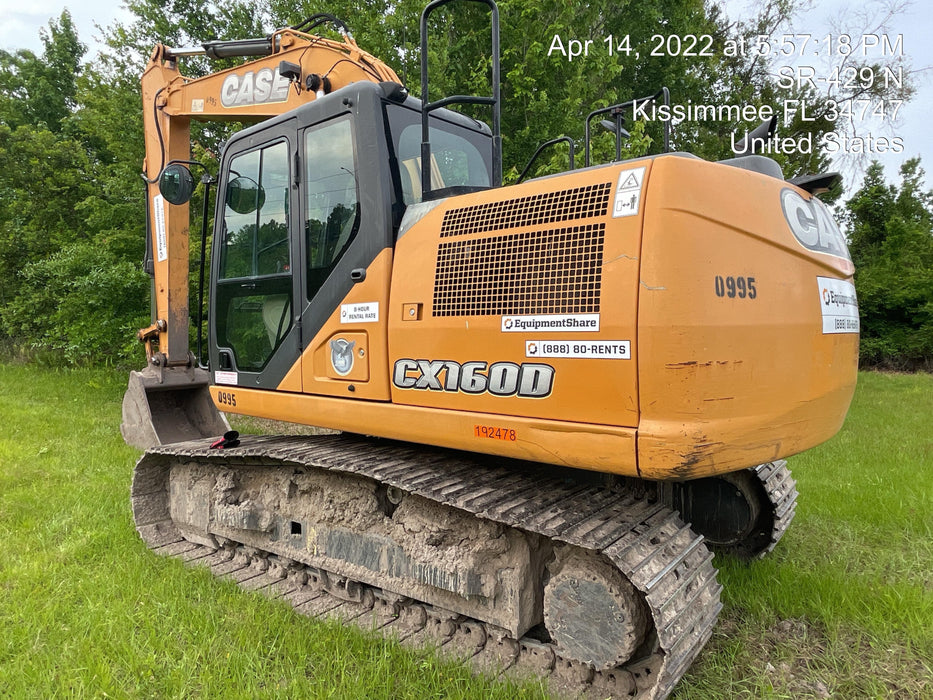 2016 CASE CX160D