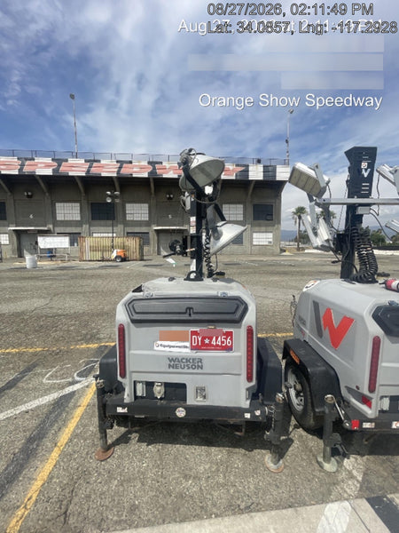 2019 Wacker Neuson LTV6L-MH Wacker Neuson LTV6L Mobile Light Tower w/Fuel Level Sensor Installed