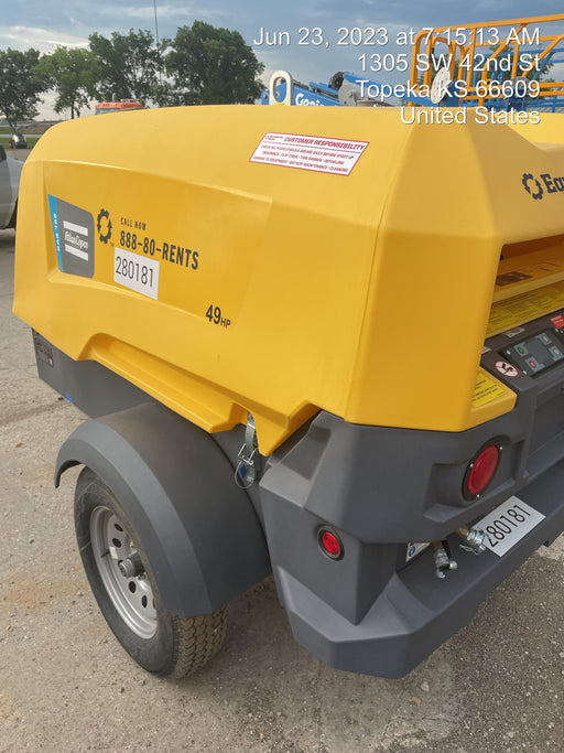 2022 ATLAS COPCO XAS188 CWK