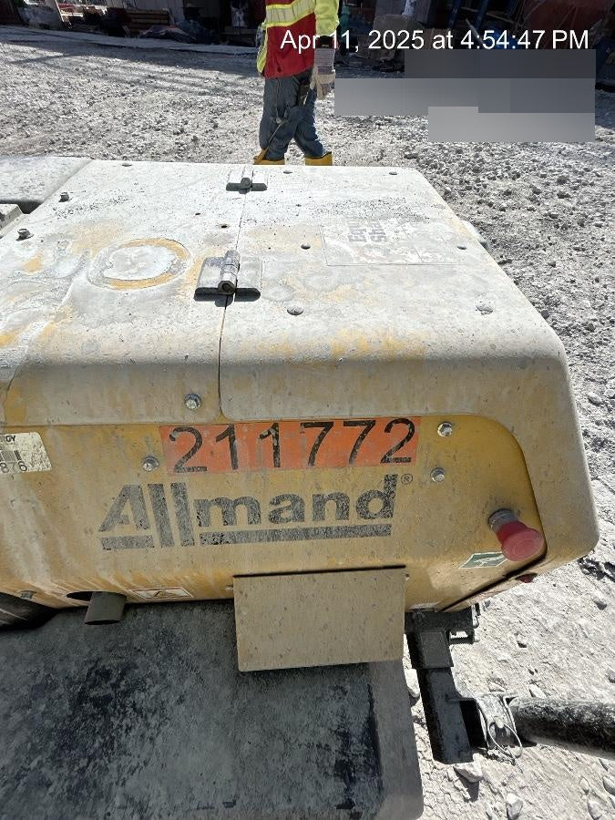 2022 Allmand NLV3GR (4) LED Light Fixture 350W, 23' Vertical Mast, 3kW Prime, Towable, Deep Sea L401, Leveling Jacks, Yanmar T4F 5.8hp