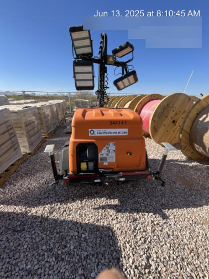 2023 Generac MLT2 Diesel, Flex Switch 120V Input, Powerzone Controller, (4) 320W LED Lights, 4kW Generator, 39.9 Gal Fuel Tank, 2" Ball, T3
