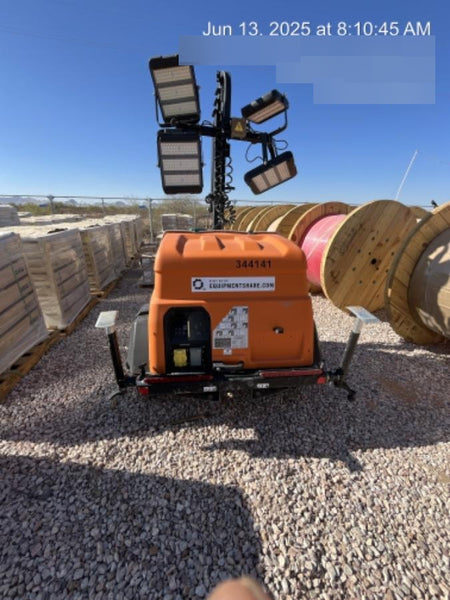 2023 Generac MLT2 Diesel, Flex Switch 120V Input, Powerzone Controller, (4) 320W LED Lights, 4kW Generator, 39.9 Gal Fuel Tank, 2" Ball, T3