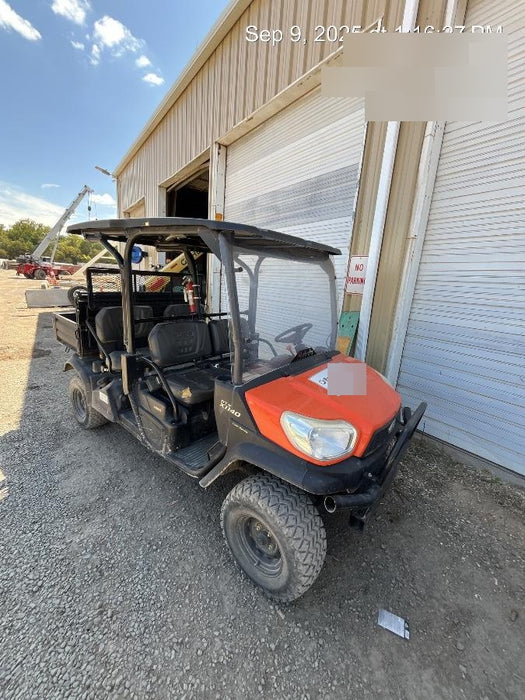 Kubota RTV-X1140W-H 4WD, LED Strobe, Windshield Acrylic Clear, Plastic Canopy, Wire Harness Kit, Backup Alarm