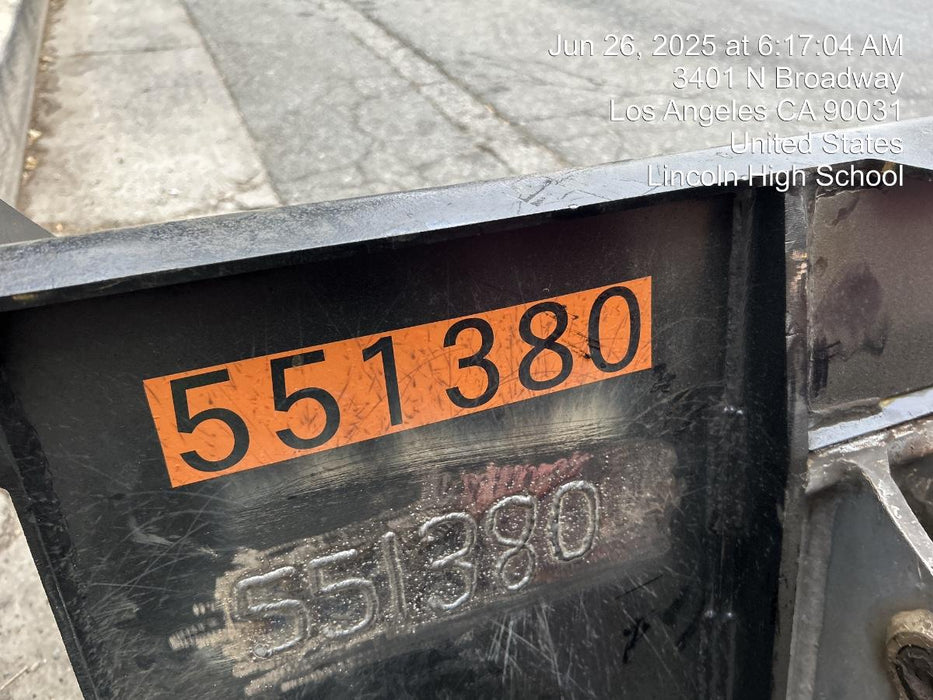 2025 TAKEUCHI 76" Smooth Bucket - Takeuchi