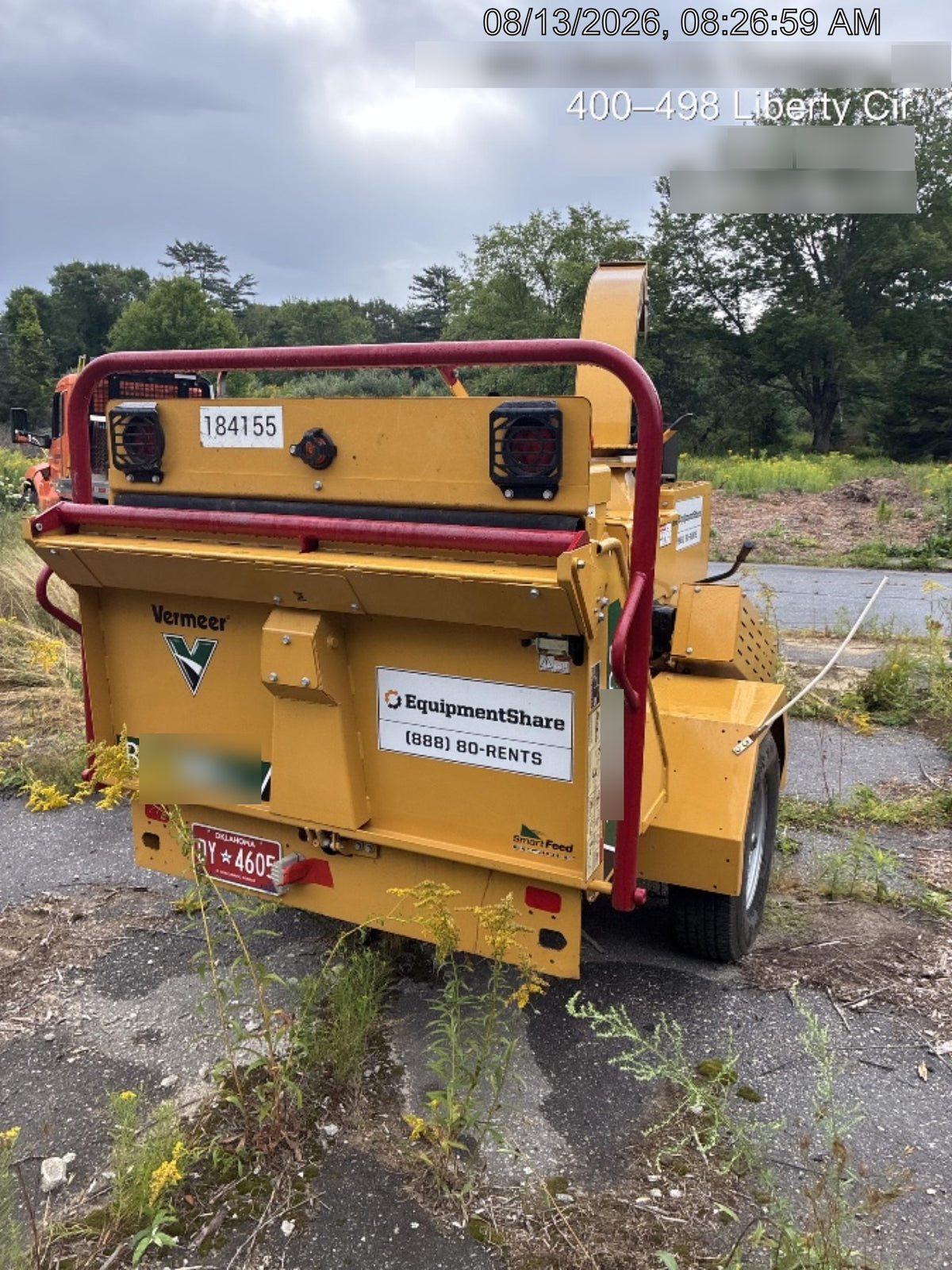 2021 VERMEER BC1000XL Diesel