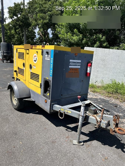 2020 ATLAS COPCO PAS 100 HF CS Enclosed