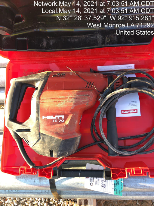 2020 HILTI TE 70-AVR