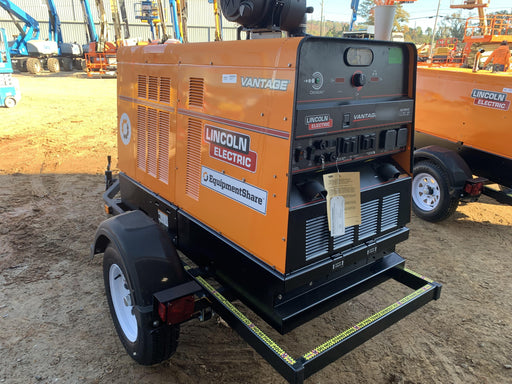 2021 Lincoln Electric Vantage 549X Ready Pak 3, ORANGE (includes trailer, cable rack, fender light kit)