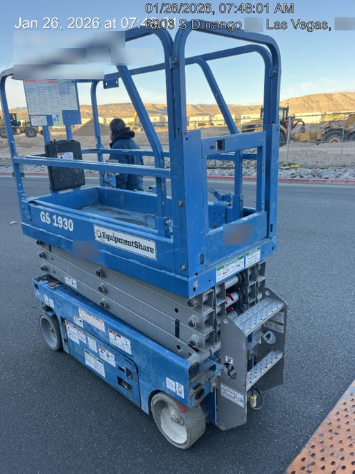 2019 Genie GS-1930 Half Height Swing Gate, 800W Inverter