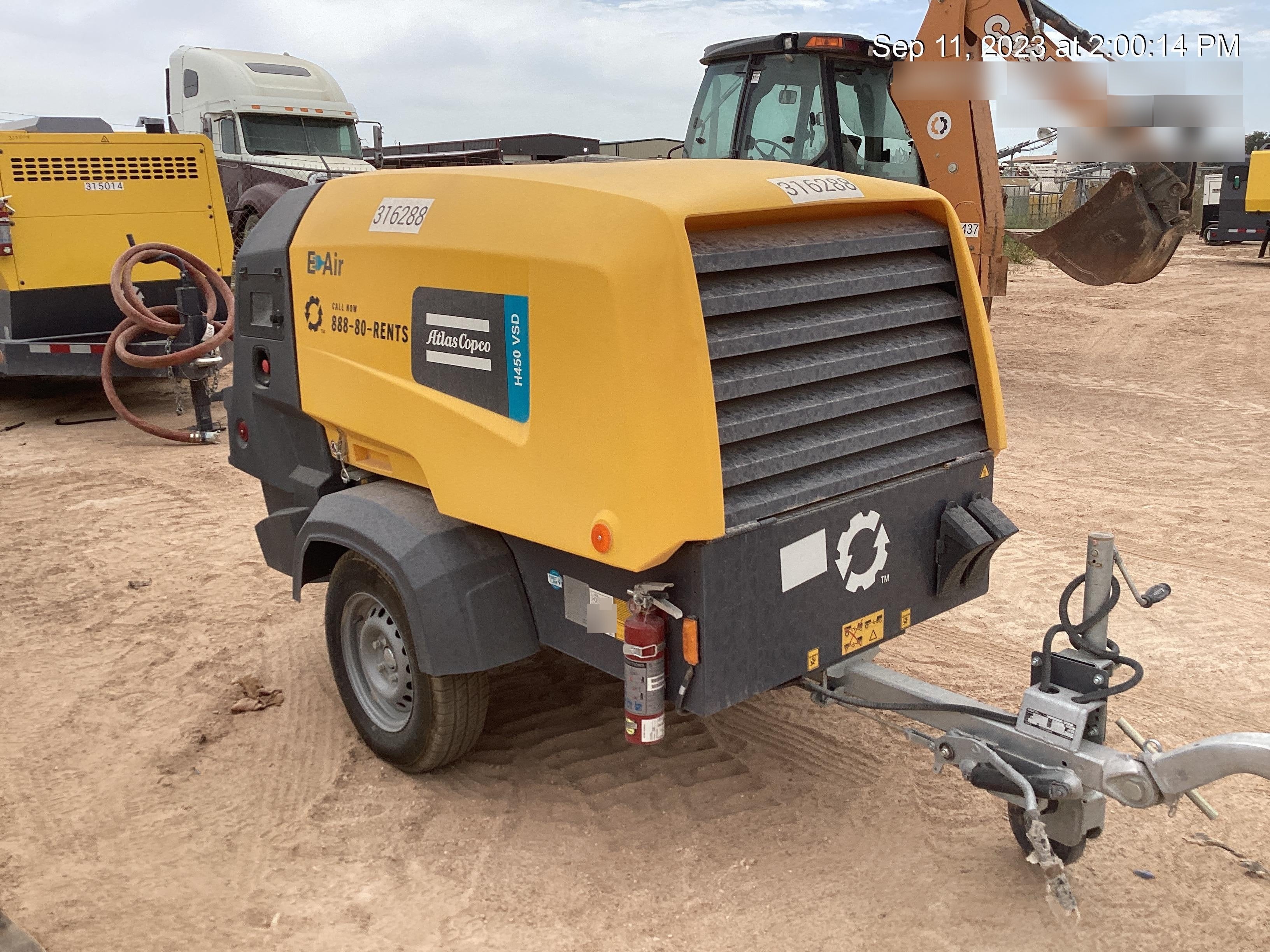 2023 ATLAS COPCO E-AIR H450