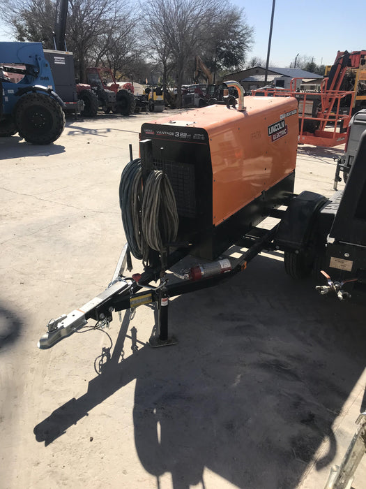 2021 Lincoln Electric Vantage 322 Vantage 322 Ready Pak 3 w/ Decals, ORANGE (includes trailer, cable rack, fender light kit) NO Telematics