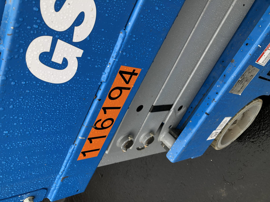 2020 Genie GS-1930 Solid Non Marking Tires, Beacon, Folding rails with half height swing gate